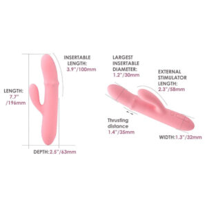 Svakom Mora Neo Rabbit Vibrator med App Styring