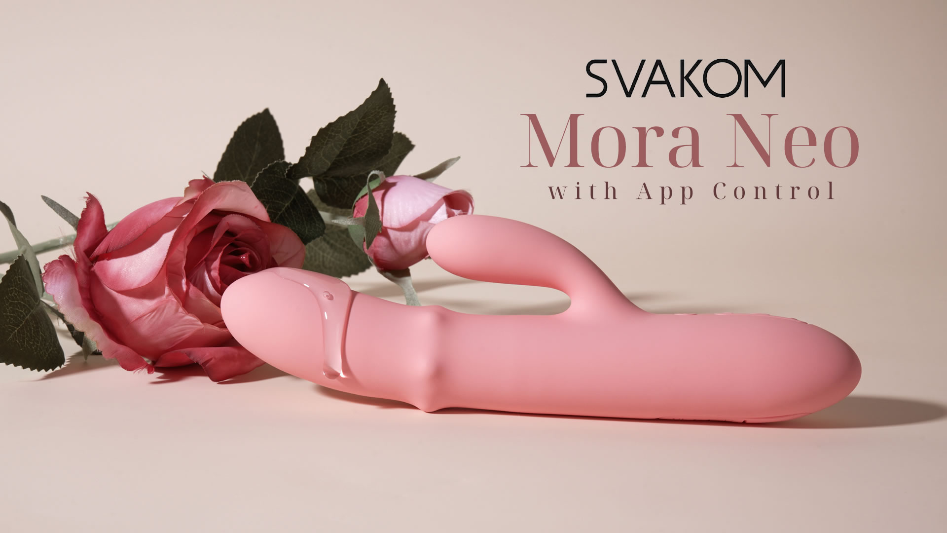 Svakom Mora Neo Rabbit Vibrator med App Styring