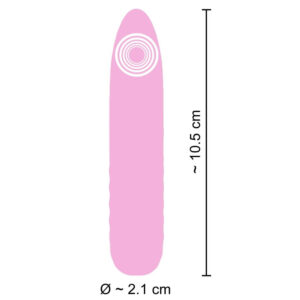 Cuties Mini Silikone Vibrator med Spids