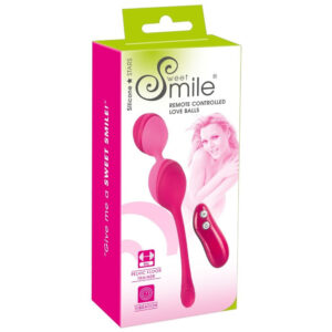 Sweet Smile Loveballs Remote Vibrator og Bækkenbundskugler