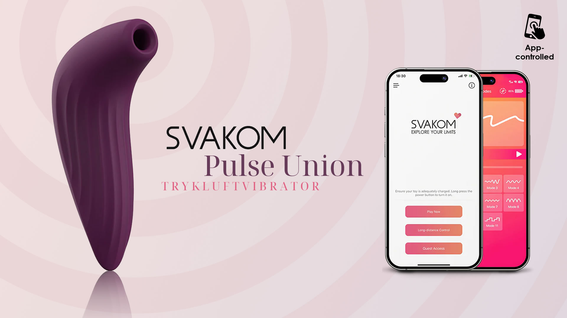 Svakom Pulse Union Klitoris Lufttryksvibrator