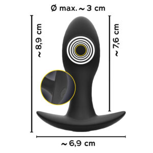 Anos Anal Plug med Vibrator