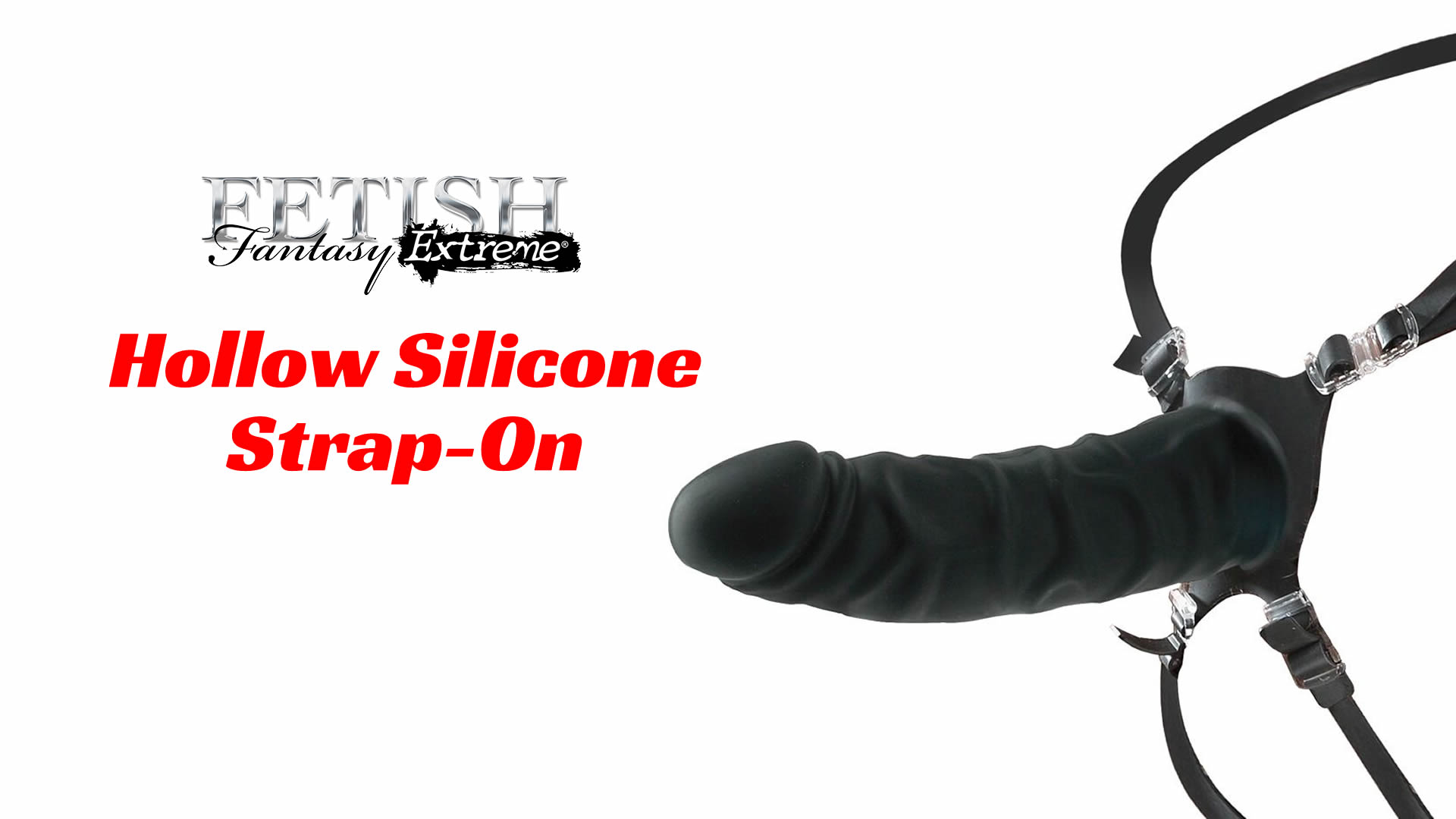 Fetish Fantasy Extreme Hollow Strap-On Sæt 19 cm